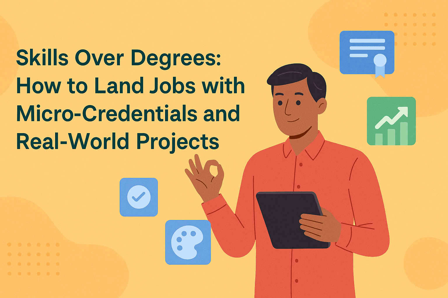 Skills Over Degrees: How to Land Jobs with Micro-Credentials and Real-World Projects